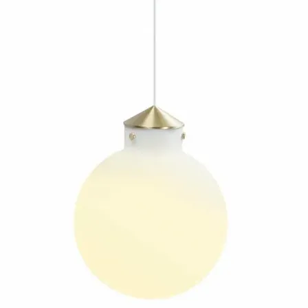 Nordlux raito 30 pendel hvid/messing(ubrugt)