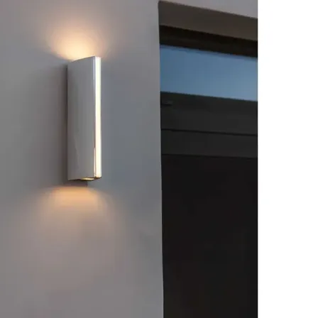 3 stk. lutec udendørslampe Leo LED 14 Watt forkromet ip54(ubrugt)