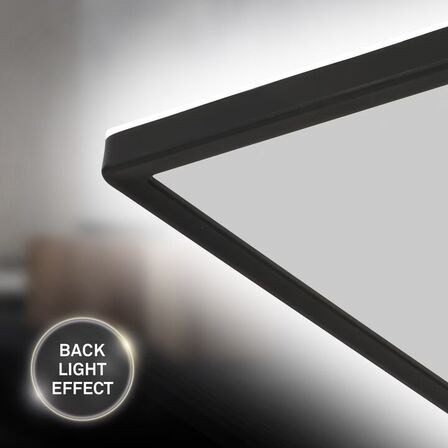 Briloner slim led loftlampe m. baggrundsbelysning 58 x 20 cm(ubrugt)