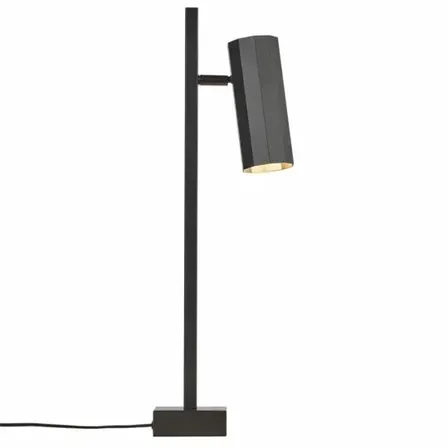 2 stk. nordlux alanis bordlampe 49,5 cm - sort metal(ubrugt)