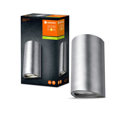 3 stk. ledvance udendørslampe endura style led updown krom(ubrugt)