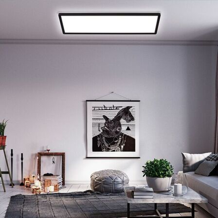 Briloner slim led loftlampe m. baggrundsbelysning 58 x 20 cm(ubrugt)