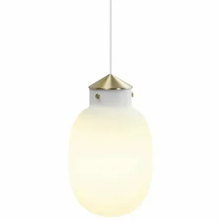 Nordlux raito 22 oval pendel hvid/messing(ubrugt)
