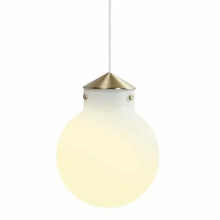 Nordlux raito 22 pendel hvid/messing(ubrugt)