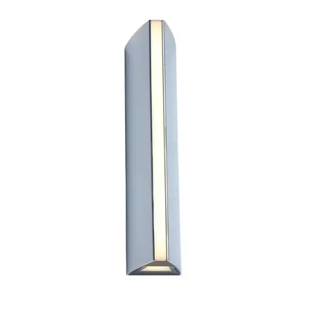 3 stk. lutec udendørslampe Leo LED 14 Watt forkromet ip54(ubrugt)