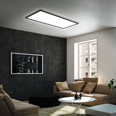 Briloner slim led loftlampe m. baggrundsbelysning 58 x 20 cm(ubrugt)