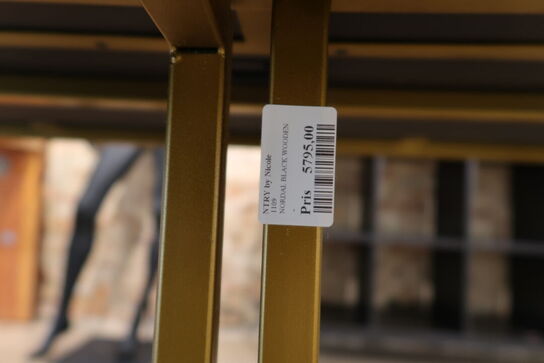 Spisebord uden indhold NORDAL BLACK WOODEN