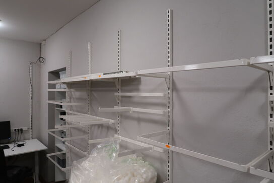 Vægreolsystem samt div. Bøjler