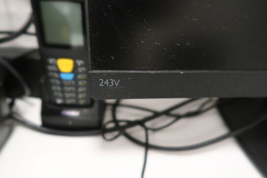 Computerskærm PHILIPS 243V, tastatur, mus
