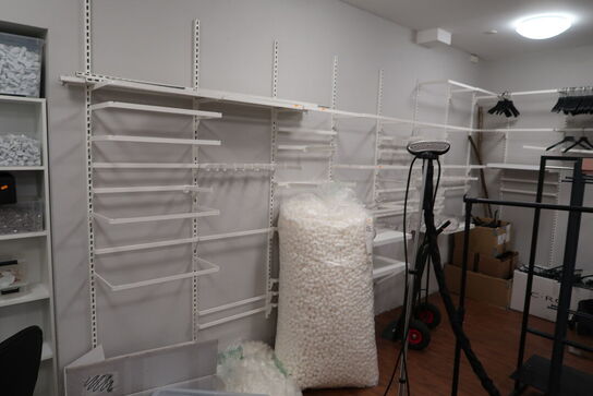 Vægreolsystem samt div. Bøjler