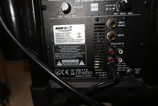 Trådløst mikrofonsystem BST NOMAD8UHF