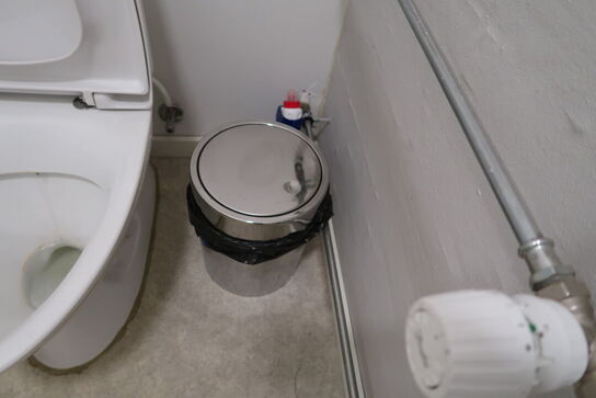 Plakat, reol med indhold, div. Billeder, kurve m.m.