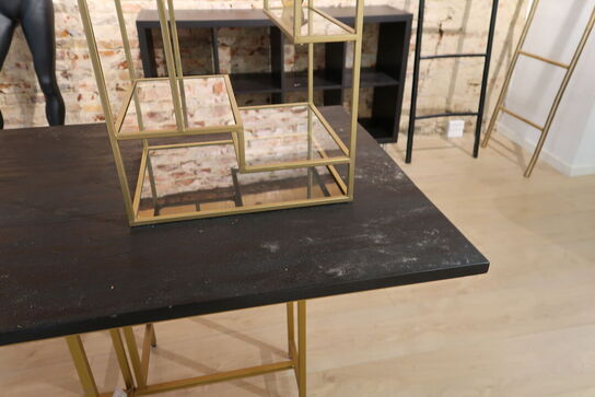 Spisebord uden indhold NORDAL BLACK WOODEN