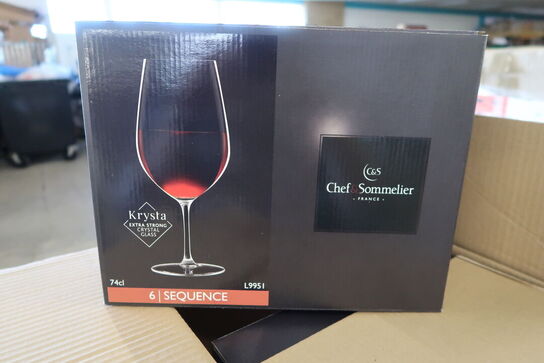 4 kasser (12 pr. stk.) vinglas CHEF & SOMMELIER Model: L 9951 12