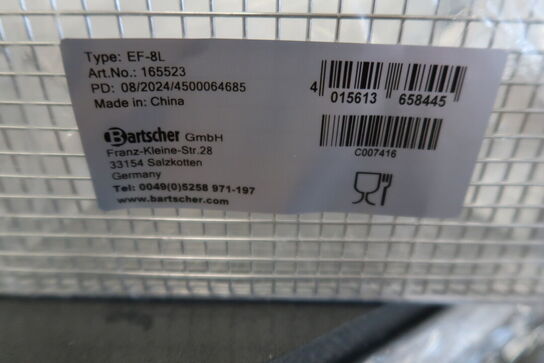 Kasse m. div. Friturekoger tilbehør BARTSCHER Model: EF-6L