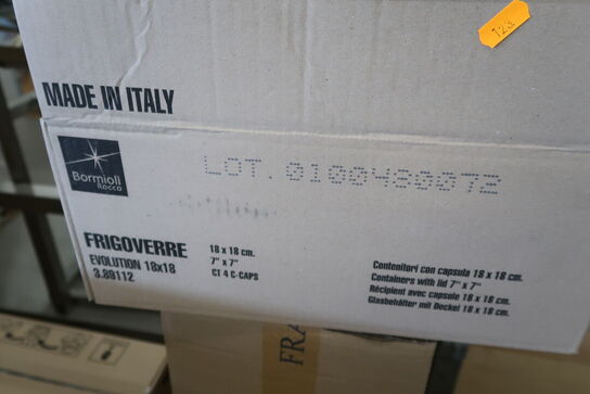 3 kasser plastikbeholder BORMIOLI Model: 389112