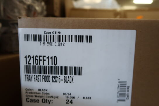 48 stk. Fastfood bakker KEN STORKØKKEN