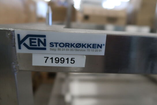 Stål Stel m. hjul  KEN STORKØKKEN Model: 719915