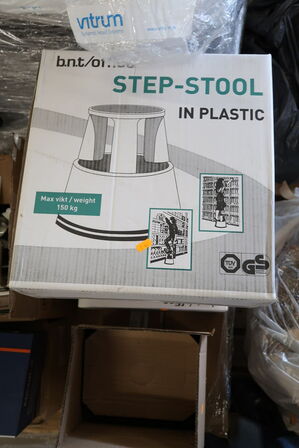 3 kasser taburetter GS TUVSÜD Model: Step Stool