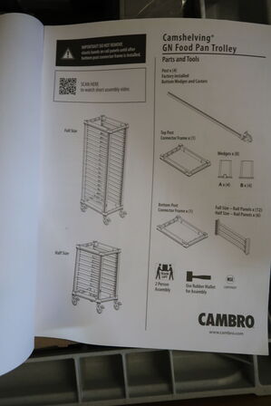 Stik/bakkevogn CAMBRO Model: D062003