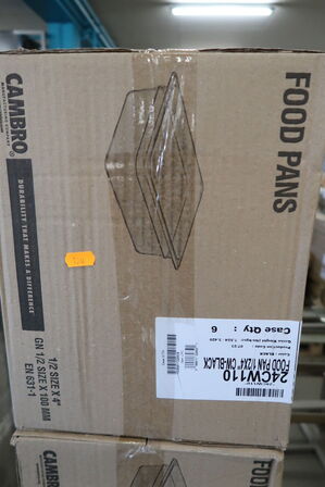 4 kasser gastronombeholder CAMBRO Model: 24C2110