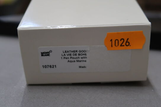Pentaske MONTBLANC 1-pen Pouch Aqua Marine MB107621