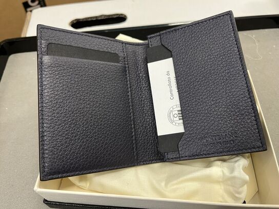 Kortholder MONTBLANC soft grain 4cc night blue MB198770