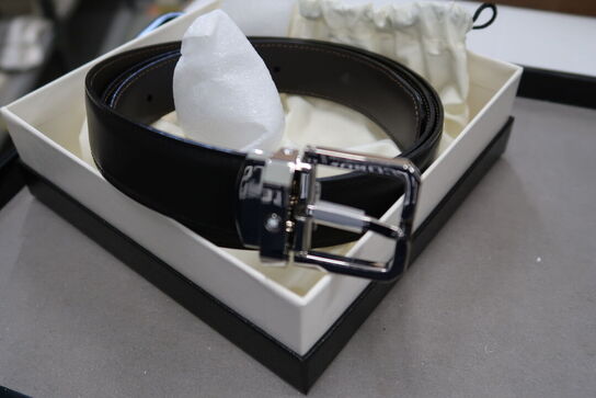Læderbælte MONTBLANC 30mm. MB132873