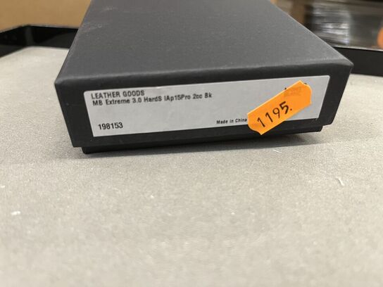 Iphone 15 Pro cover MONTBLANC 2cc Extreme3.0 MB198153