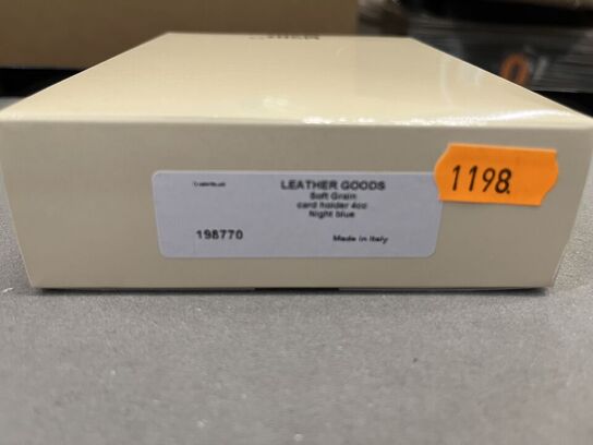 Kortholder MONTBLANC soft grain 4cc night blue MB198770