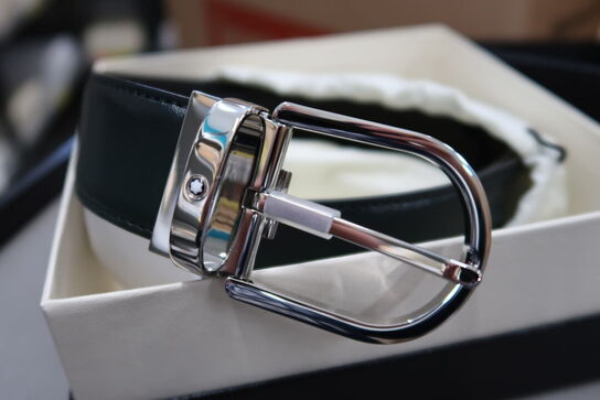 Læderbælte MONTBLANC 35mm. MB198644