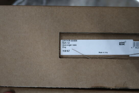 Taske MONTBLANC Sartorial Messenger Nano Clay MB198167