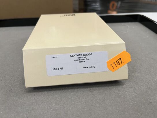 Kortholder MONTBLANC Sartorial 5 cc cassis MB 199375