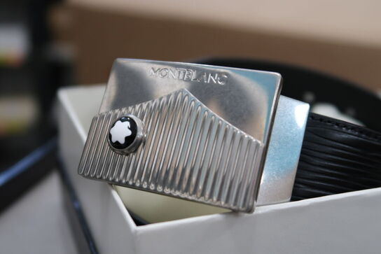 Læderbælte MONTBLANC 35mm. MB199092