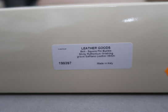 Læderbælte MONTBLANC 35mm. MB199097