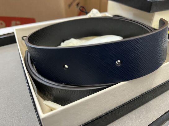 Læderbælte (Uden spænde) MONTBLANC 35mm MB198677