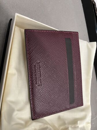 Kortholder MONTBLANC Sartorial 5 cc cassis MB 199375