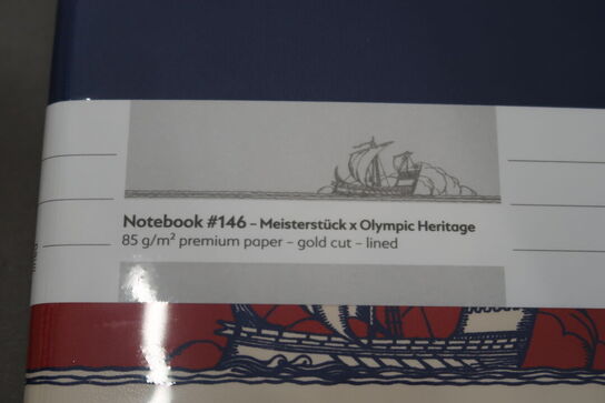 5 stk. notesbog MONTBLANC Olympic Heritage Paris MB132989