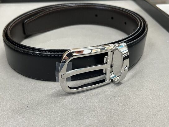 Læderbælte MONTBLANC 30mm. MB114412