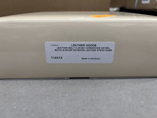 Læderbælte MONTBLANC 30mm. MB114412