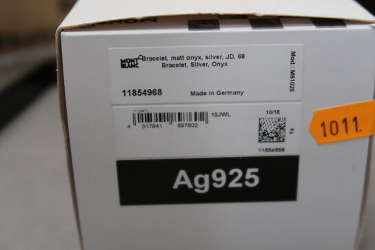 Armbånd MONTBLANC Matt Onyx JD 68 MB11854968