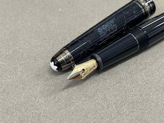 Fyldepen MONTBLANC Around The World in 80 days MB132879