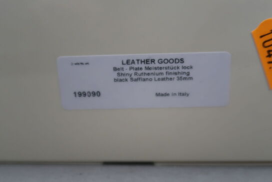 Læderbælte MONTBLANC 35mm. MB199090