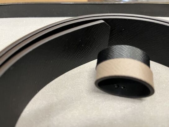 Læderbælte (Uden spænde) MONTBLANC 35mm MB198679