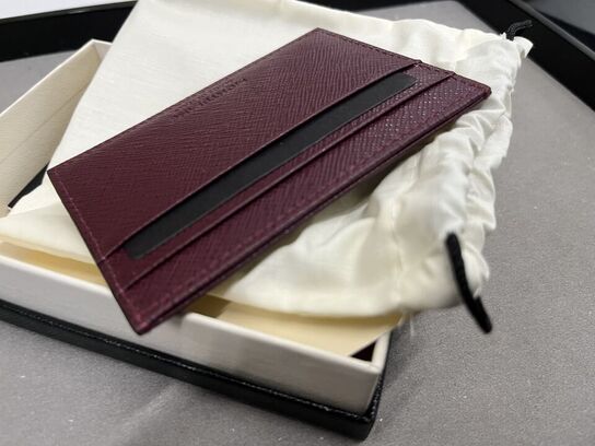 Kortholder MONTBLANC Sartorial 5 cc cassis MB 199375