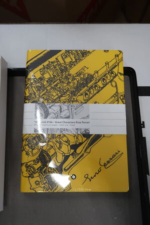 7 stk. notesbog MONTBLANC GC Enzo Ferrari Yellow MB134717