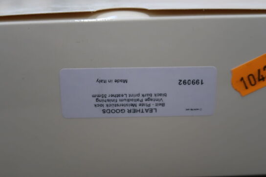 Læderbælte MONTBLANC 35mm. MB199092