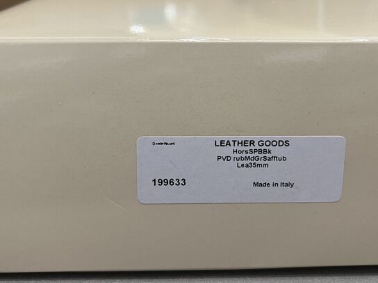 Læderbælte MONTBLANC 35mm. MB199633