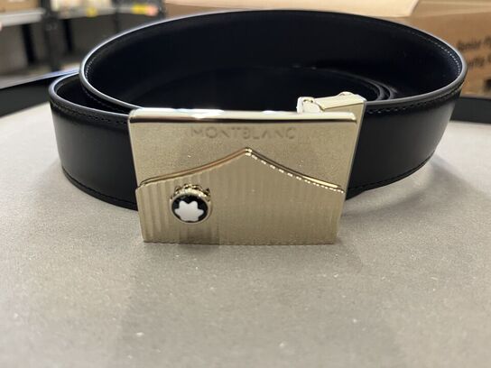 Læderbælte MONTBLANC 35mm. MB199095