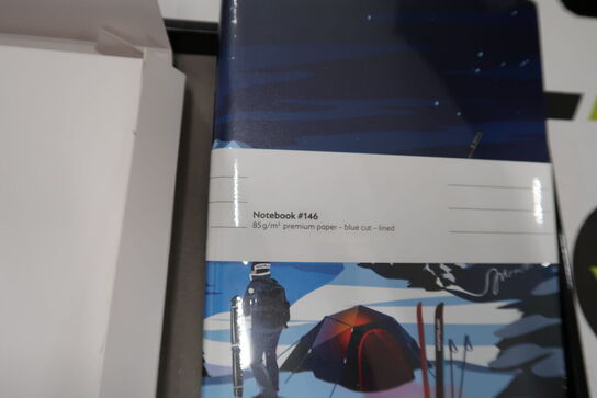 4 stk. notesbog MONTBLANC Fine Stationery Scenic 2.0 MB133180